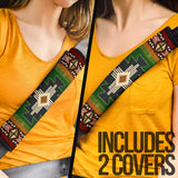 Powwow Store gb nat0001 southwest green symbol seat belt cover