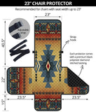 Tribes Pattern Ethnic Native American 23" Chair Sofa Protector