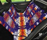 GB-NAT0004 Purple Pattern Native American Pet Seat Cover