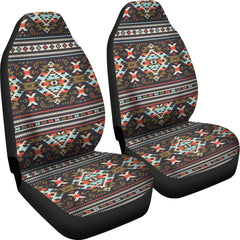 Powwow Storecsa 00044 pattern purple native car seat cover