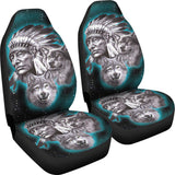 Powwow Store gb nat00208 02 chief wolf car seat covers