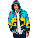 Powwow Storegb nat00026 trail of tear mens padded hooded jacket