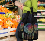 Dream Catcher Colorful Grocery Bags