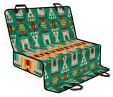 Powwow Store gb nat00062 08 green tribe design native american pet seat cover