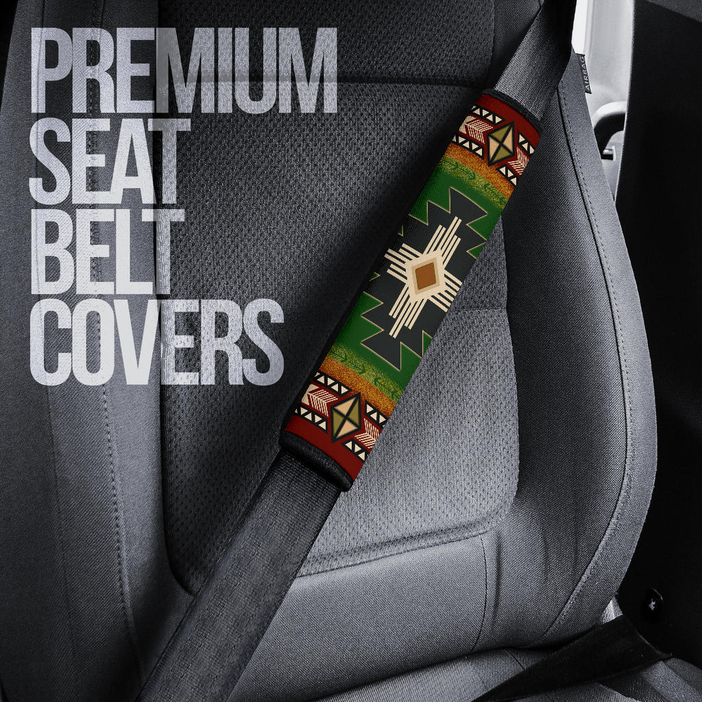 GB-NAT0001 Southwest Green Symbol Seat Belt Cover