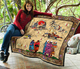 Native American Culture Premium Quilt - Powwow Store