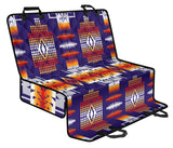 GB-NAT0004 Purple Pattern Native American Pet Seat Cover