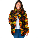 GB-NAT00720-06 Pattern Native Women's Padded Jacket