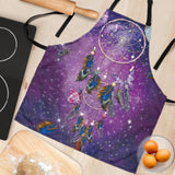 Galaxy Purple Dreamcatcher Native American Apron - Powwow Store