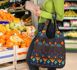 Powwow Store pattern grocery bag 3 pack set 17