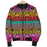 Powwow Storegb nat00689 pattern native mens bomber jacket