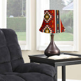 Tribal Seamless Geometric Native American Bell Lamp Shade no link - Powwow Store