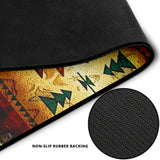 Powwow Store gb nat00068 united tribes brown design native american mouse mat