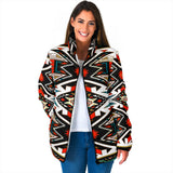 Powwow Storegb nat00049 tribal colorful pattern womens padded jacket