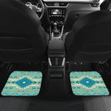 Powwow Store gb nat00599 pattern ethnic native front and back car mats set of 4