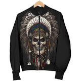 Skull Chief Native American Bomber Jacket