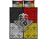 Tribe Chief Thunderbird  Pattern Native American Quilt Bed Set - Powwow Store