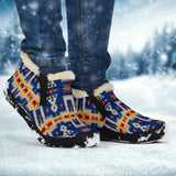 Blue Tribe Border Native American Winter Sneakers