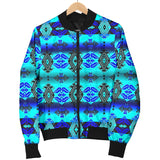 Powwow Storegb nat00625 sovereign nation midnight flat womens bomber jacket