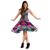 Colorful Thunderbird Native American Design 3D Dress - ProudThunderbird