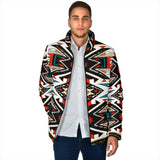 Powwow Storegb nat00049 tribal colorful pattern mens padded jacket