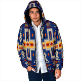 Powwow Storegb nat00062 04 navy tribe mens padded hooded jacket