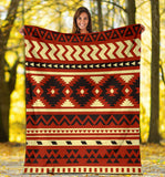 Powwow Store gb nat00521 seamless ethnic pattern design blanket