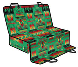 Powwow Store gb nat00046 05 green native pattern pet seat cover