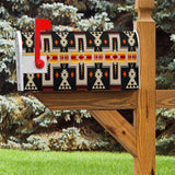 GB-NAT00062-01 Black Tribe Design Mailbox Cover