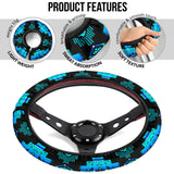 Powwow Storegb nat00720 04 native tribes pattern steering wheel cover