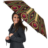 Naumaddic Arts Pink Native American Umbrella
