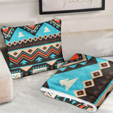 Powwow Storegb nat00319 line shapes ethnic pattern pillow blanket