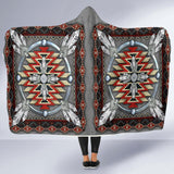 Naumaddic Arts Native American Hooded Blanket - Powwow Store