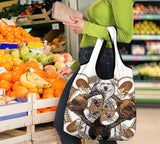 Bear Dreamcatcher Fire And Ice Grocery Bags NEW