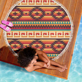 Ethnic Pattern Native American Beach Blanket - Powwow Store