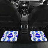 Powwow Storegb nat00720 14 pattern front and back car mats set of 4