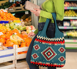 Pattern Grocery Bag 3-Pack SET 10