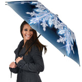 Snow Flakes Native American Umbrella