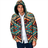 GB-NAT00016 Culture Design   Men's Padded Hooded Jacket