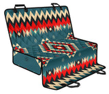 Powwow Store gb nat00415 ethnic geometric red pattern pet seat cover