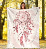GB-NAT00425 Pink Dream Catcher Blanket