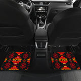 Powwow Storegb nat00720 03 pattern front and back car mats set of 4