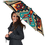 Native American Tribal Pattern Print Umbrella