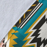 Blue Pearl Native American Premium Blanket - ProudThunderbird