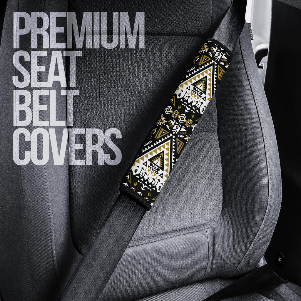 GB-NAT00612 Retro Color Tribal Seat Belt Cover