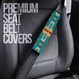 Powwow Store gb nat00062turquoise tribe design seat belt cover