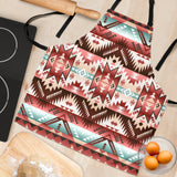 Powwow Store gb nat00540 red vector tribal native apron