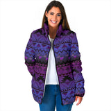 Powwow Storegb nat00601 02 pattern native womens padded jacket new