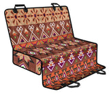 Powwow Storepsc0015 pattern native brown pet seat cover