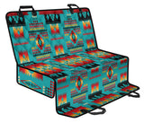 GB-NAT00046-01 Blue Native Tribes Pattern Native American Pet Seat Cover